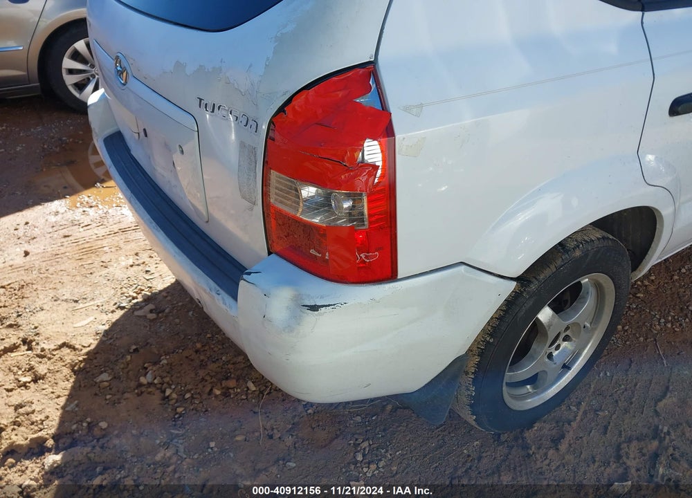 2006 HYUNDAI TUCSON GL VIN: KM8JM12B06U414955