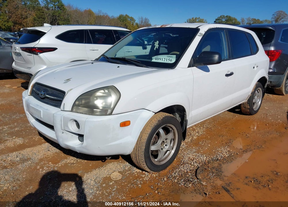 2006 HYUNDAI TUCSON GL VIN: KM8JM12B06U414955