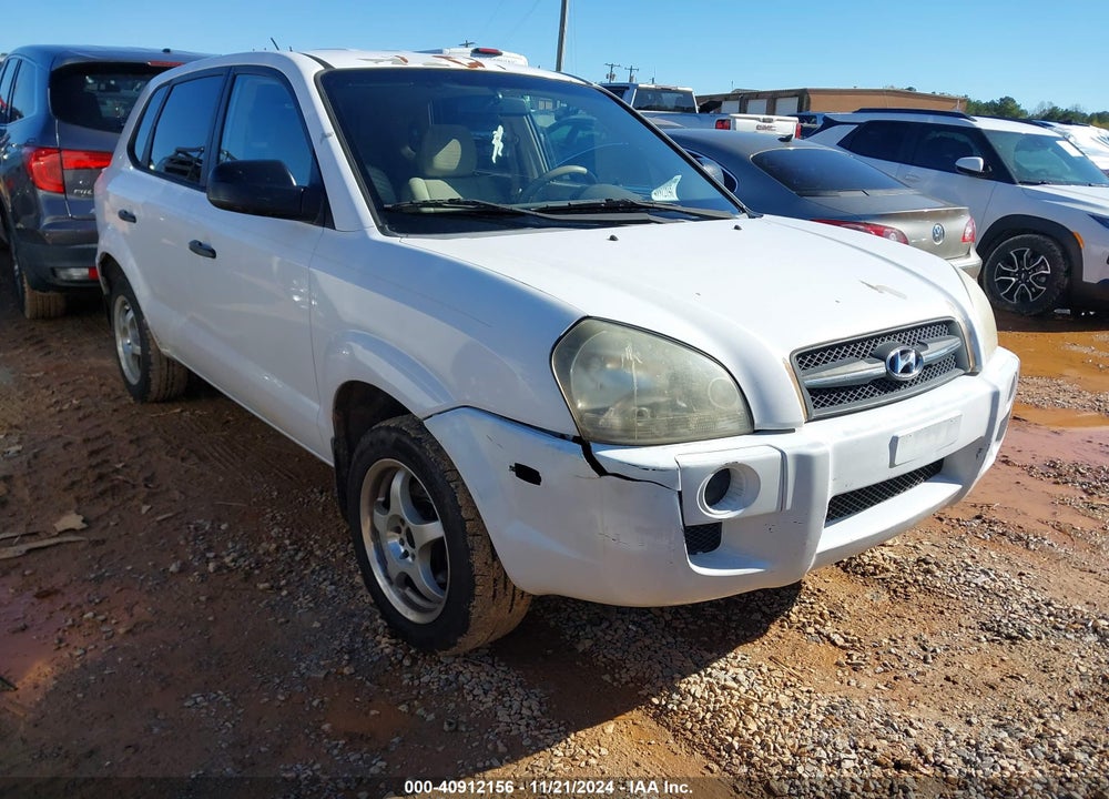 2006 HYUNDAI TUCSON GL VIN: KM8JM12B06U414955