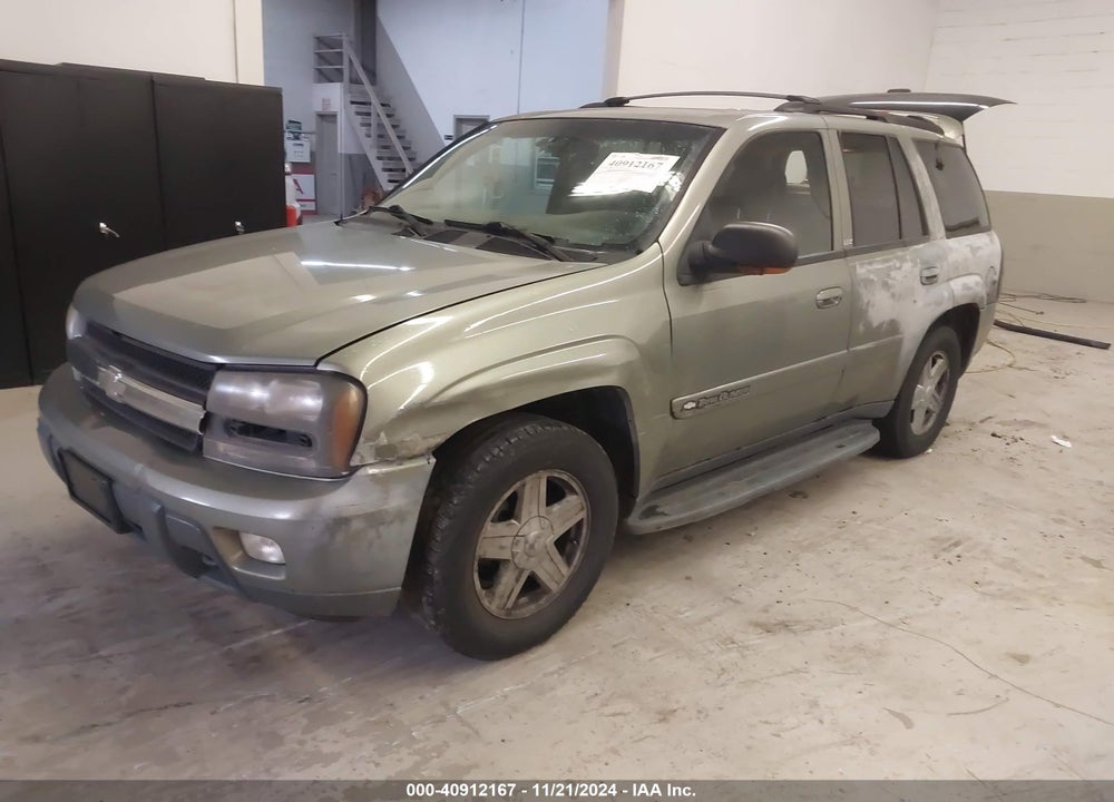 2003 CHEVROLET TRAILBLAZER LTZ VIN: 1GNDT13S332334308