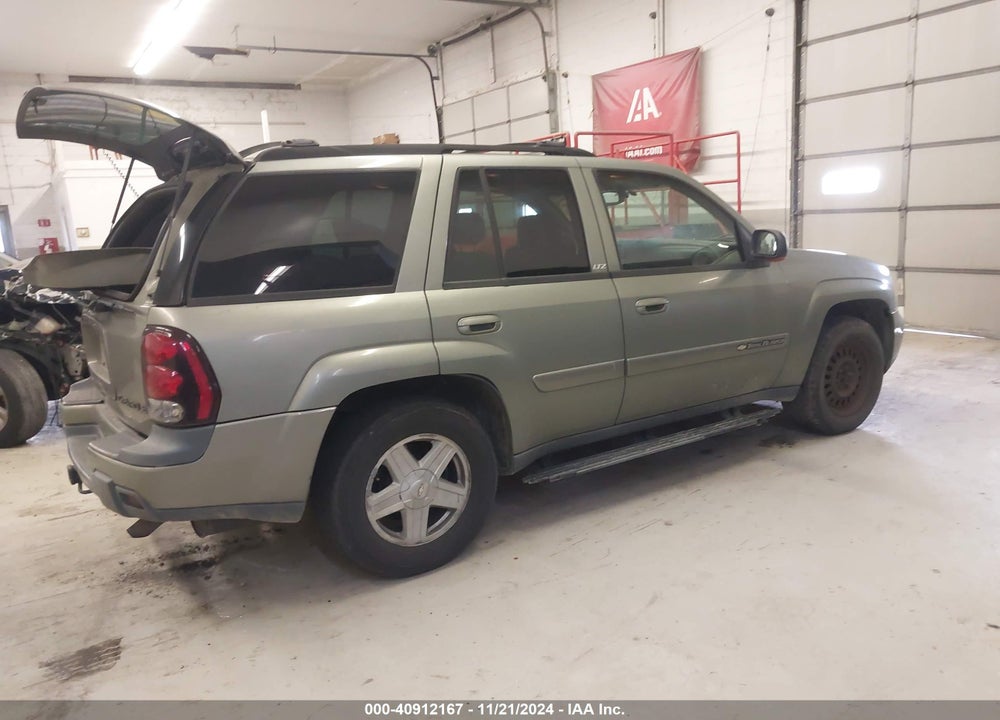 2003 CHEVROLET TRAILBLAZER LTZ VIN: 1GNDT13S332334308