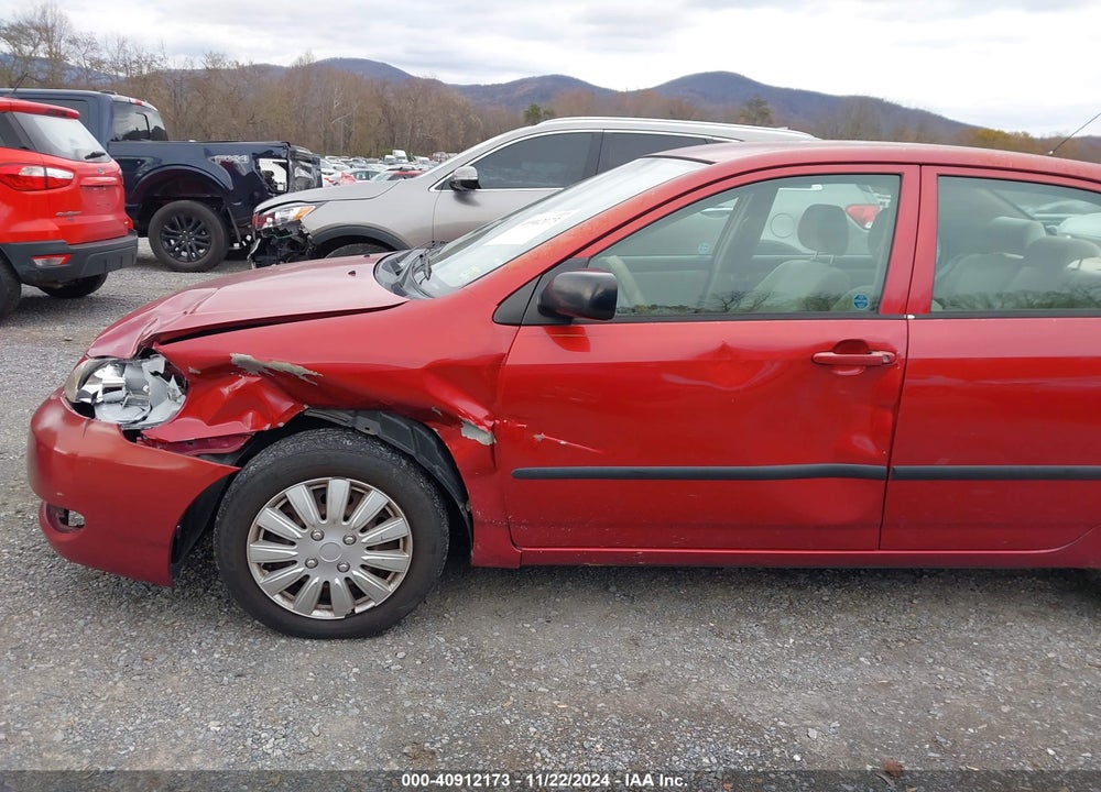 2007 TOYOTA COROLLA CE VIN: JTDBR32E070132274