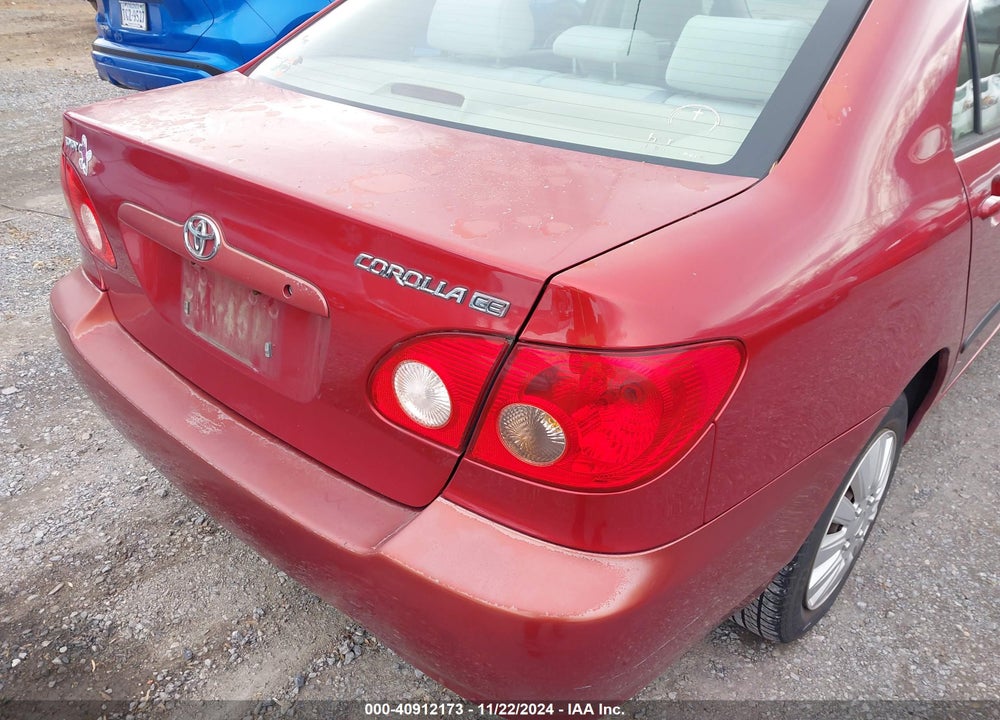 2007 TOYOTA COROLLA CE VIN: JTDBR32E070132274
