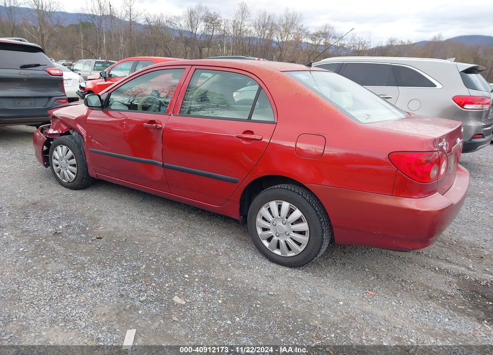 2007 TOYOTA COROLLA CE VIN: JTDBR32E070132274