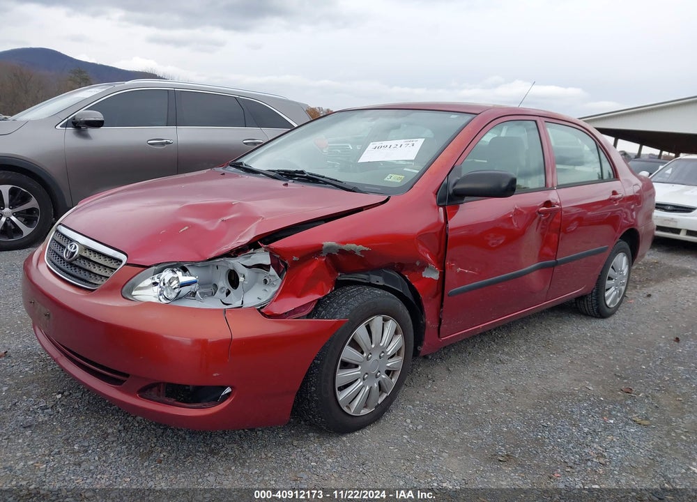 2007 TOYOTA COROLLA CE VIN: JTDBR32E070132274