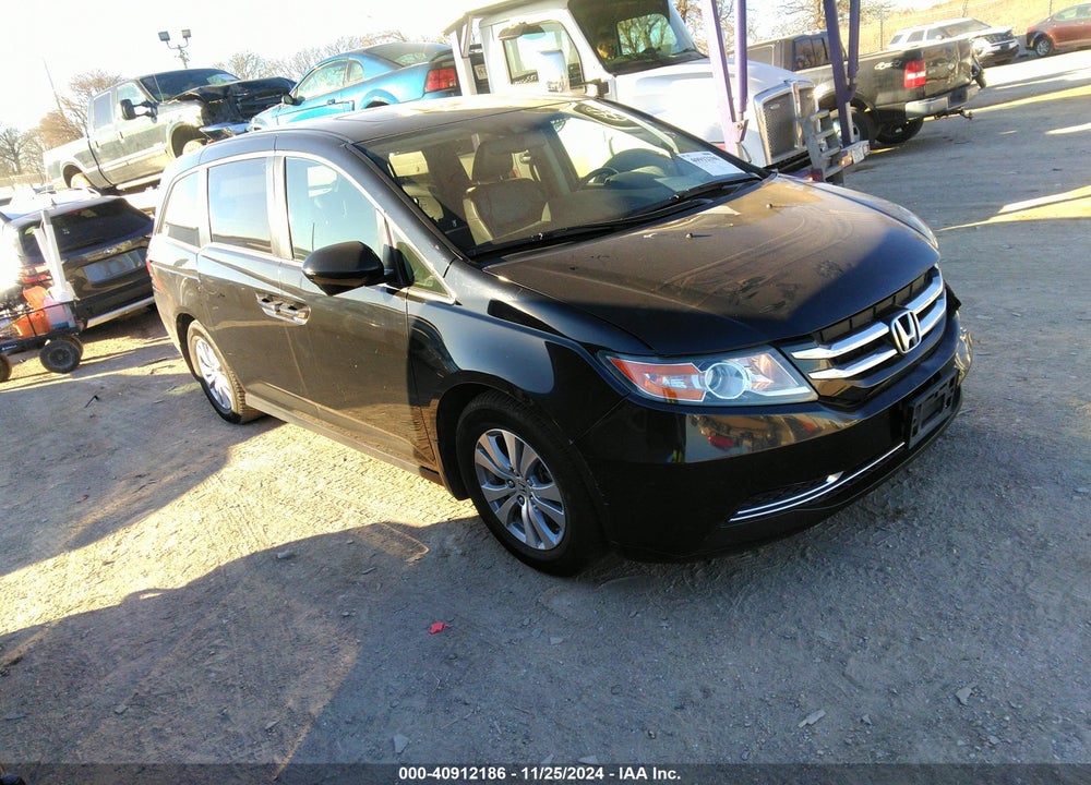 2016 HONDA ODYSSEY EX-L VIN: 5FNRL5H69GB058236