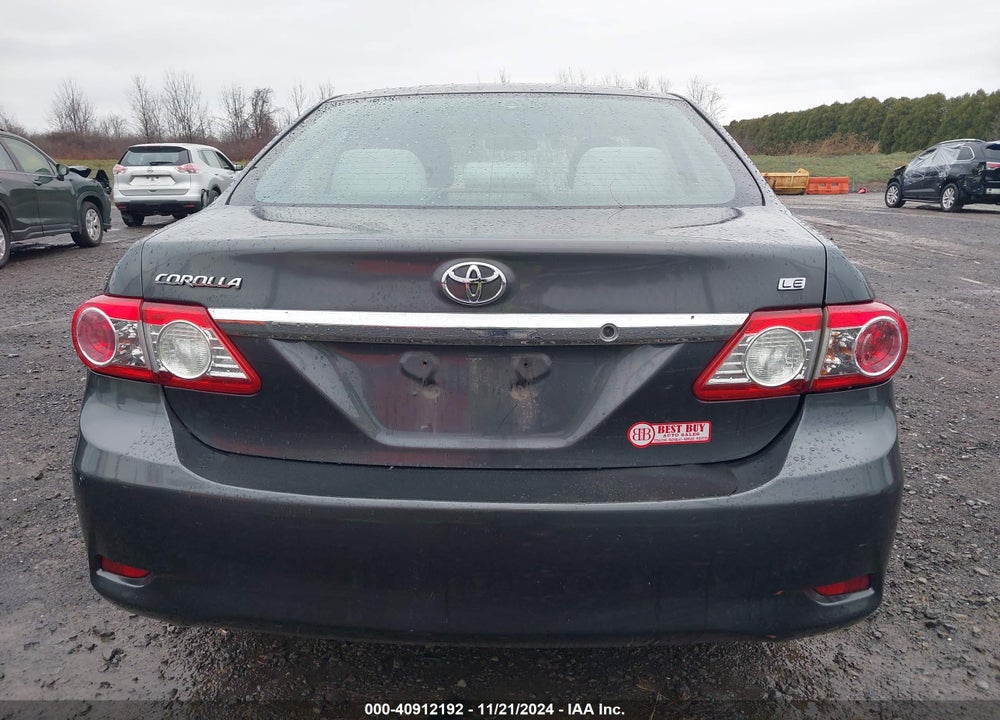 2013 TOYOTA COROLLA LE VIN: 2T1BU4EE1DC061409