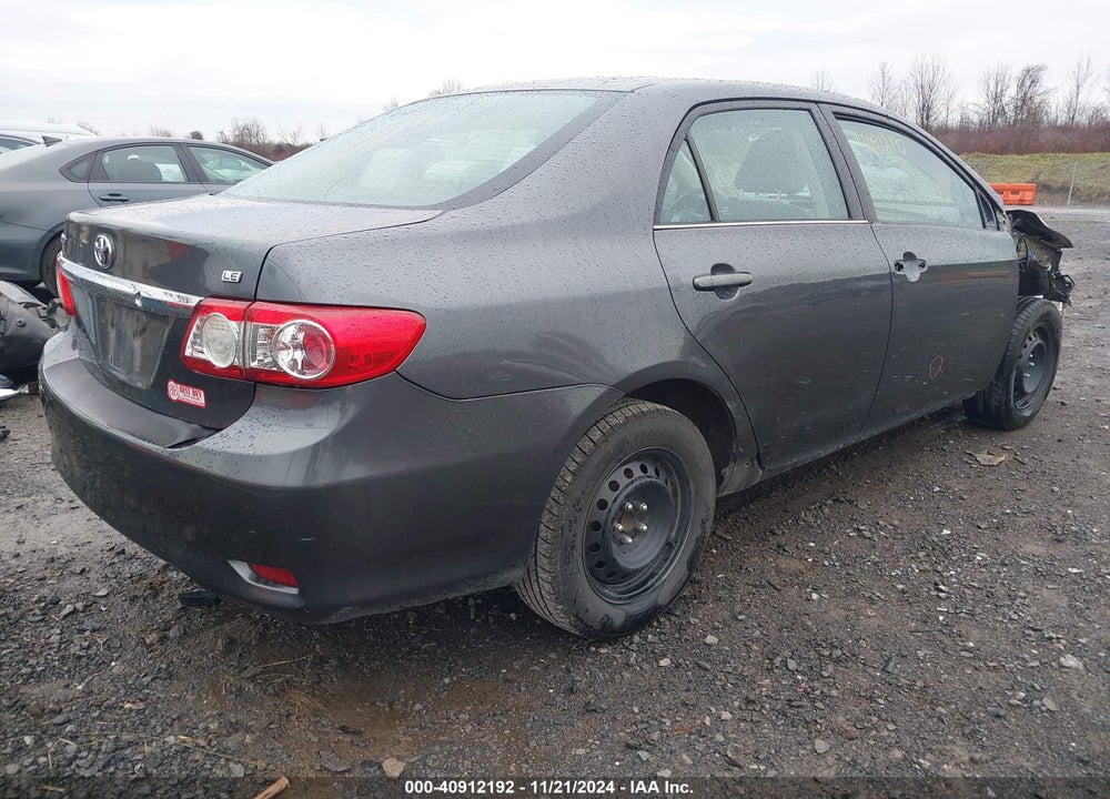 2013 TOYOTA COROLLA LE VIN: 2T1BU4EE1DC061409