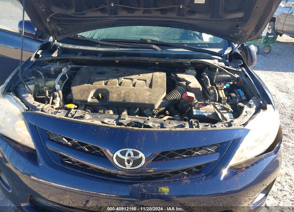 2011 TOYOTA COROLLA LE VIN: 2T1BU4EE5BC603740