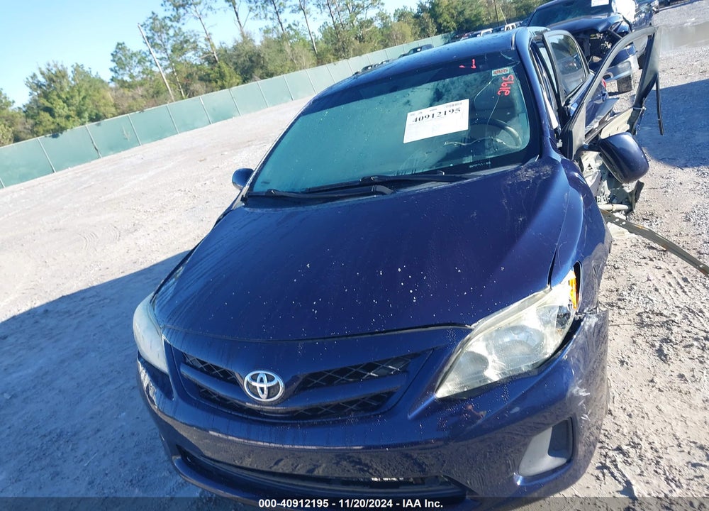 2011 TOYOTA COROLLA LE VIN: 2T1BU4EE5BC603740