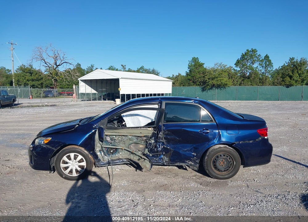 2011 TOYOTA COROLLA LE VIN: 2T1BU4EE5BC603740