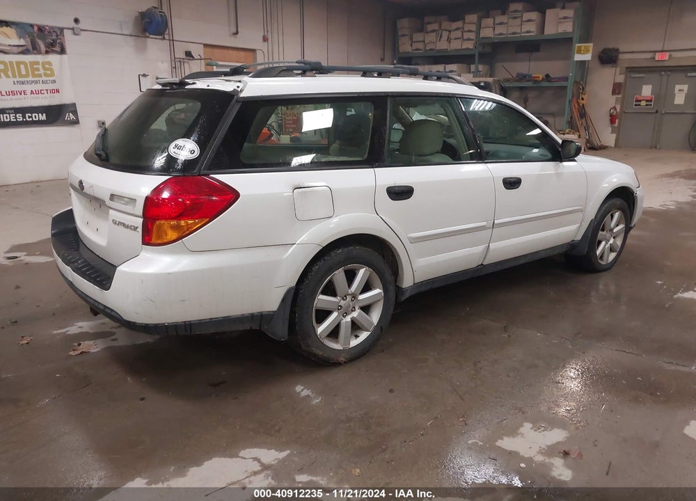 2006 SUBARU OUTBACK 2.5I VIN: 4S4BP61CX67311561