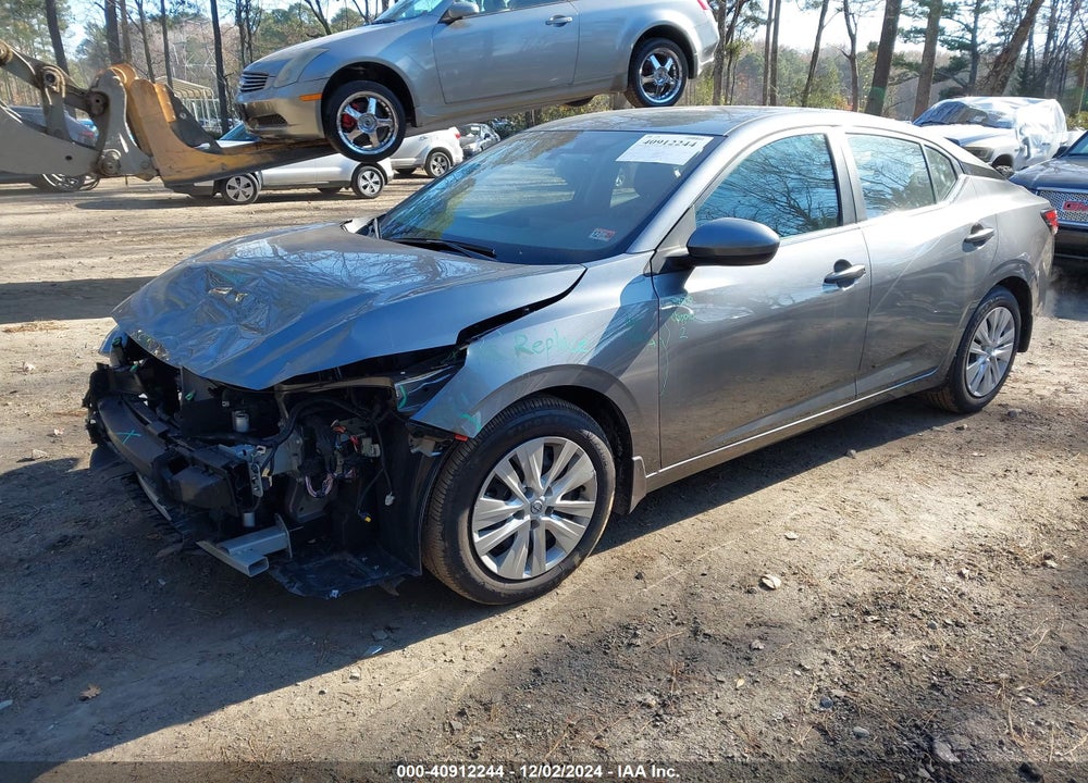 2024 NISSAN SENTRA S XTRONIC CVT VIN: 3N1AB8BV8RY234205