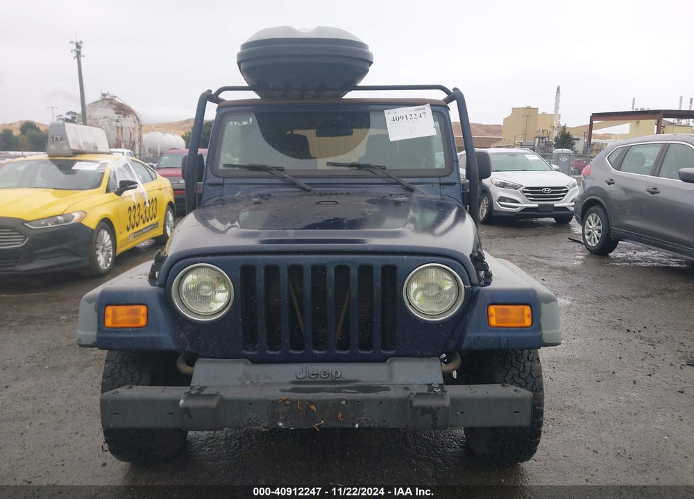 2006 JEEP WRANGLER SE VIN: 1J4FA29146P717087