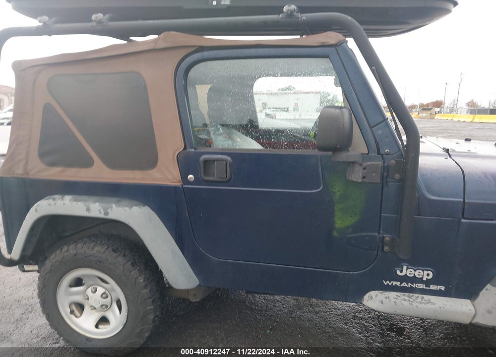 2006 JEEP WRANGLER SE VIN: 1J4FA29146P717087