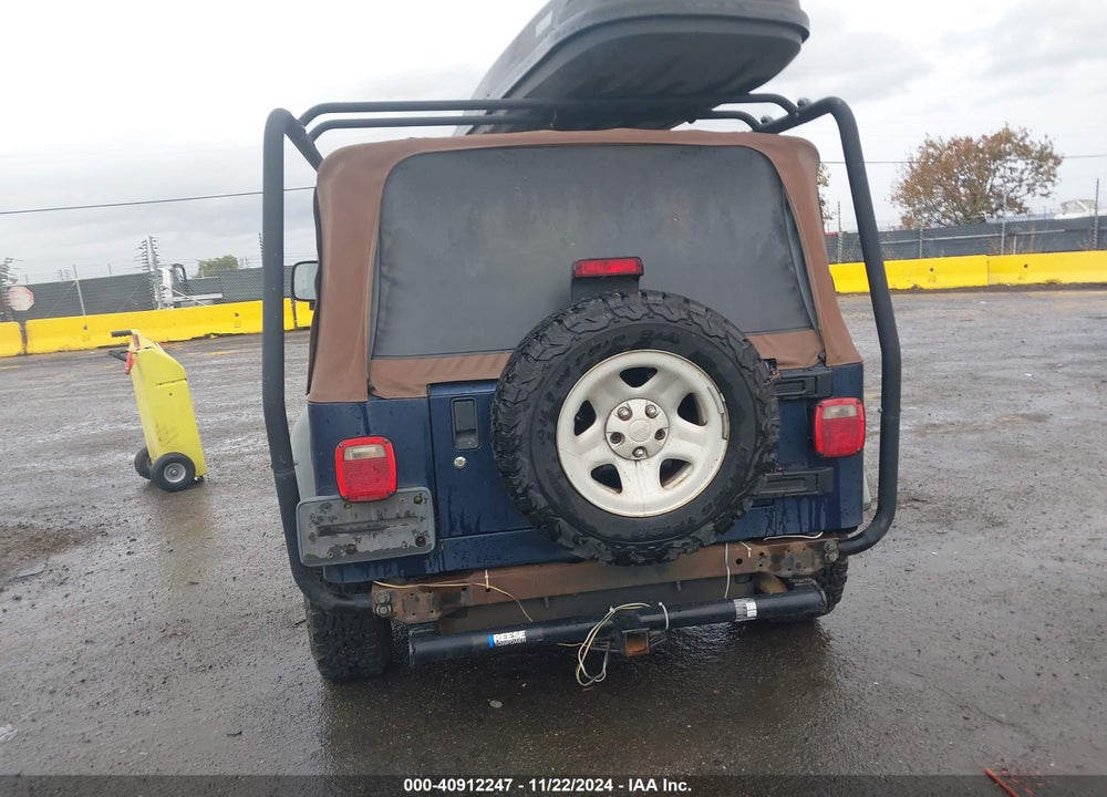 2006 JEEP WRANGLER SE VIN: 1J4FA29146P717087