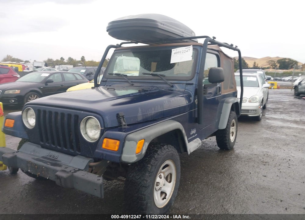 2006 JEEP WRANGLER SE VIN: 1J4FA29146P717087