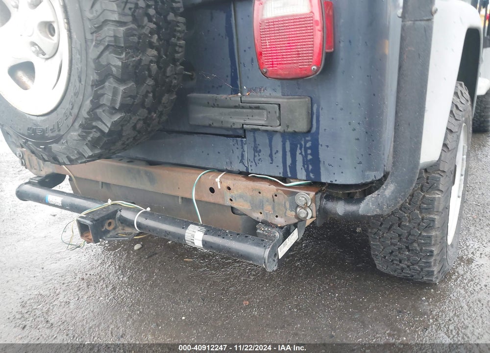 2006 JEEP WRANGLER SE VIN: 1J4FA29146P717087