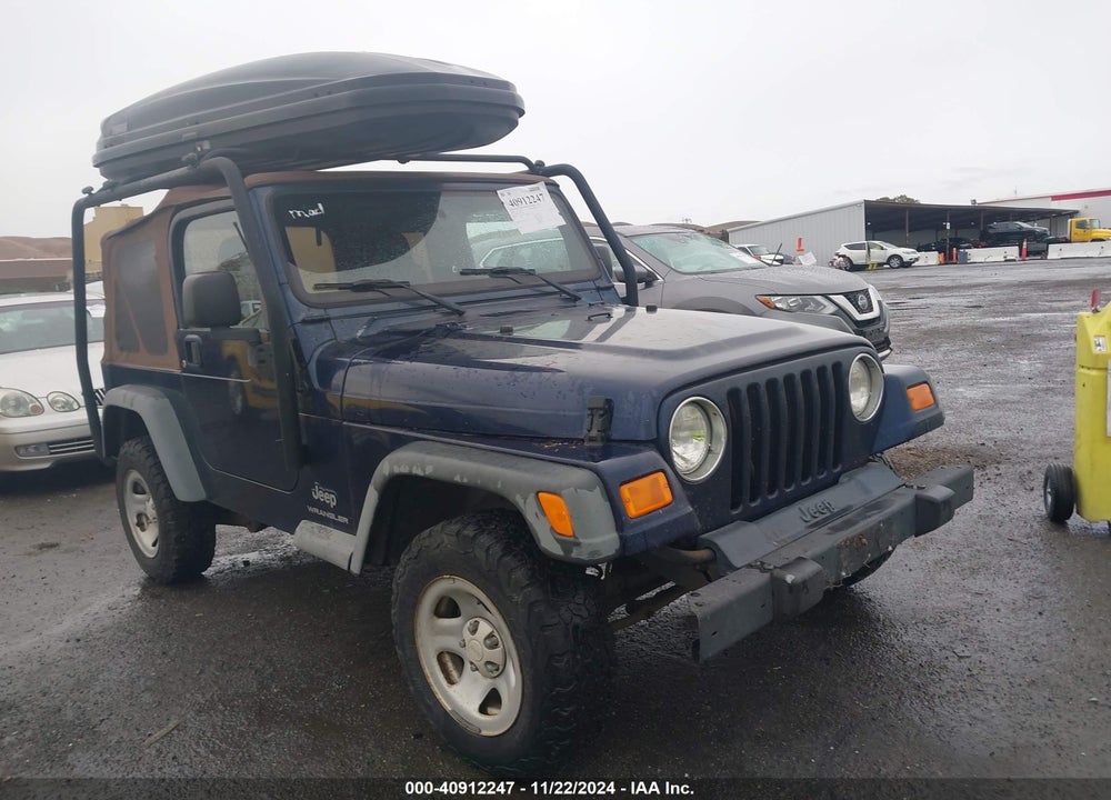 2006 JEEP WRANGLER SE VIN: 1J4FA29146P717087