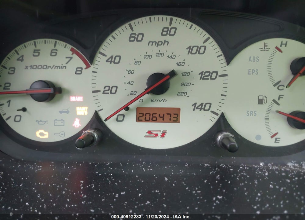 2002 HONDA CIVIC SI VIN: SHHEP33592U308457