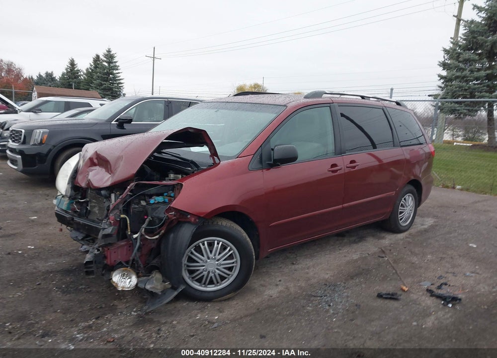 2008 TOYOTA SIENNA LE VIN: 5TDZK23C78S189659