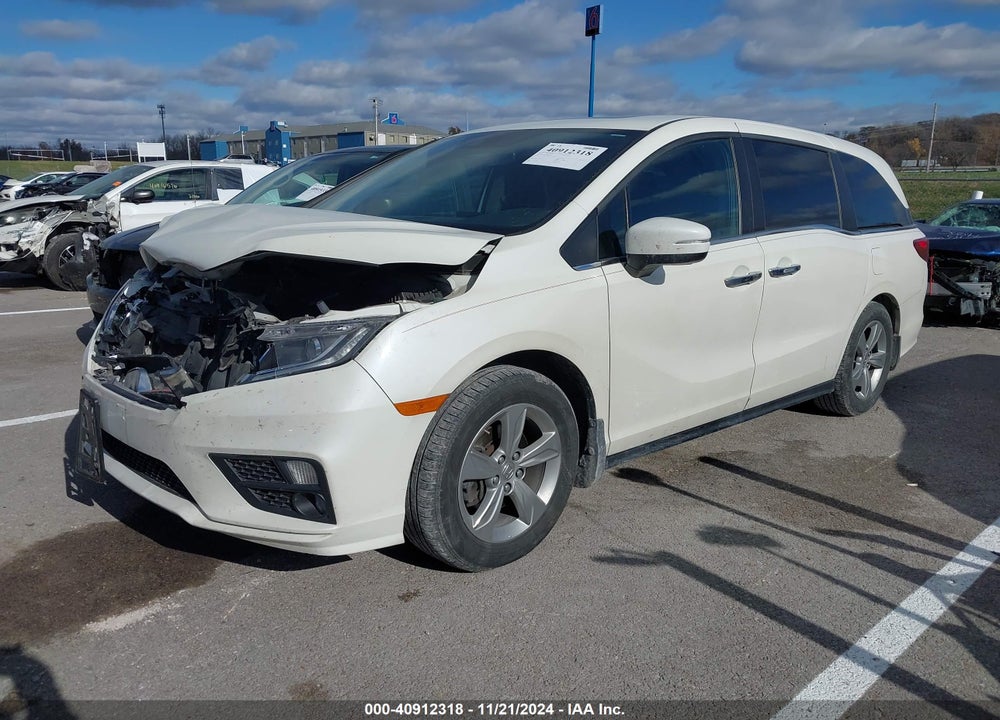 2018 HONDA ODYSSEY EX-L VIN: 5FNRL6H73JB001973