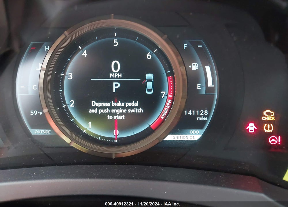 2014 LEXUS IS 350 VIN: JTHCE1D27E5003325