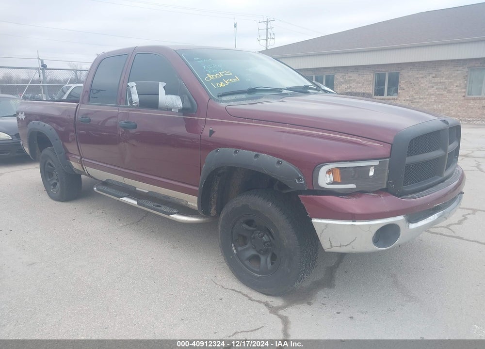 2003 DODGE RAM 1500 SLT/LARAMIE/ST VIN: 1D7HU18D43J629124