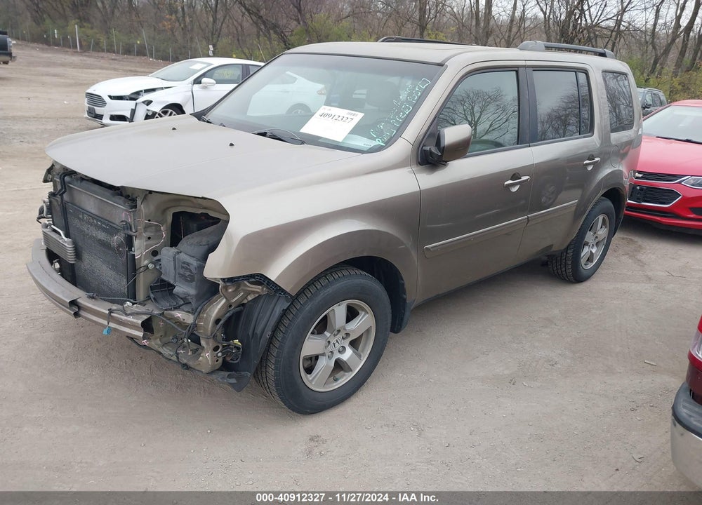 2011 HONDA PILOT EX-L VIN: 5FNYF4H54BB051028