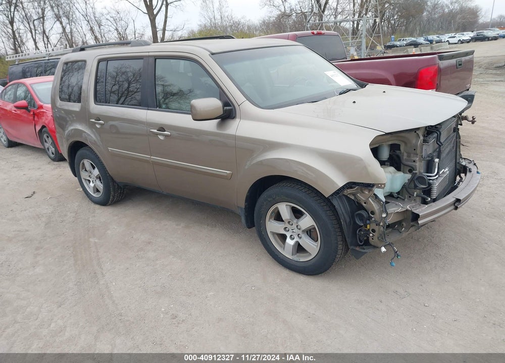 2011 HONDA PILOT EX-L VIN: 5FNYF4H54BB051028