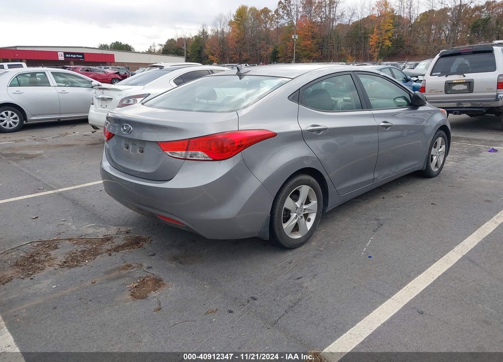 2013 HYUNDAI ELANTRA GLS VIN: KMHDH4AE9DU663587