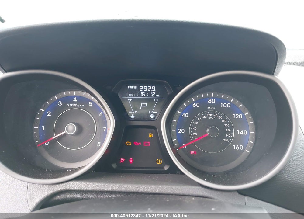 2013 HYUNDAI ELANTRA GLS VIN: KMHDH4AE9DU663587