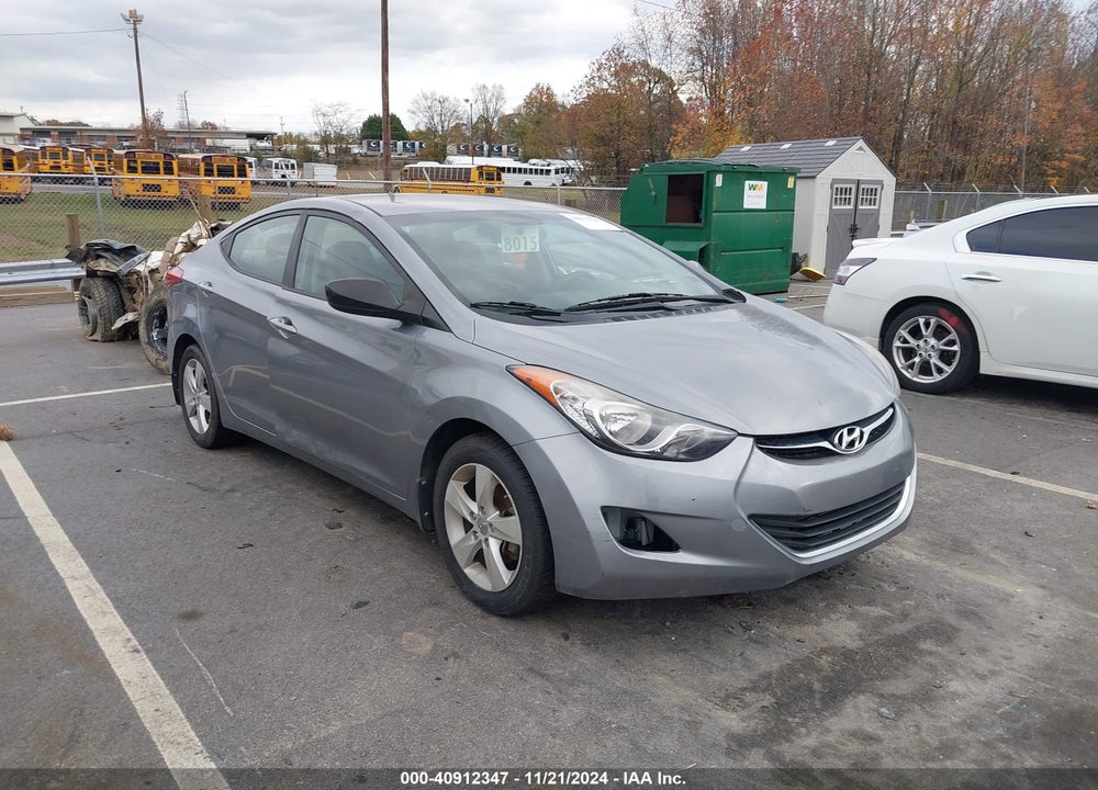 2013 HYUNDAI ELANTRA GLS VIN: KMHDH4AE9DU663587