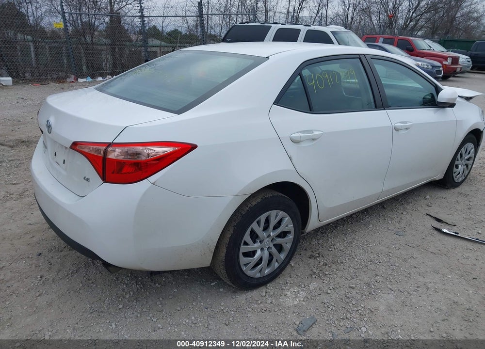 2017 TOYOTA COROLLA LE VIN: 2T1BURHE3HC949965