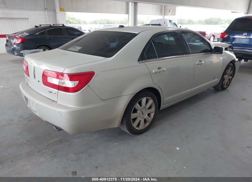 2008 LINCOLN MKZ VIN: 3LNHM26T08R657716