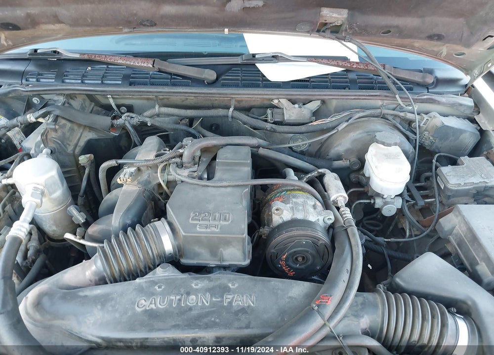 2001 CHEVROLET S-10 LS VIN: 1GCCS14561K111015