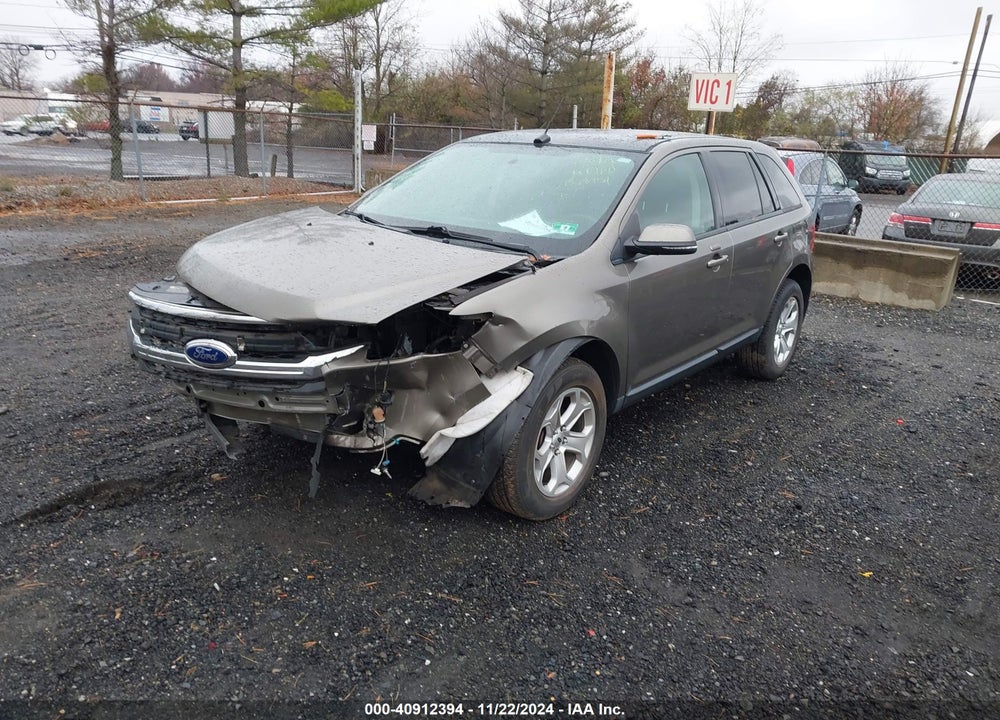 2014 FORD EDGE SEL VIN: 2FMDK4JCXEBB05951