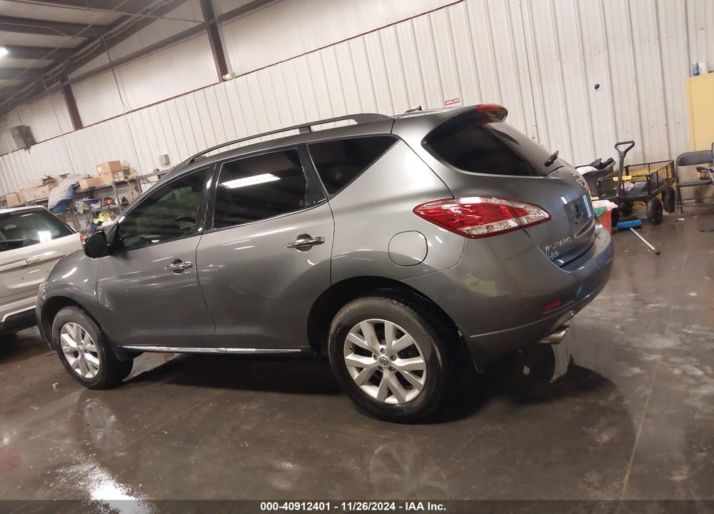 2014 NISSAN MURANO SL VIN: JN8AZ1MW4EW529166