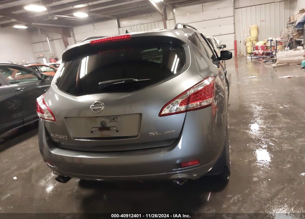 2014 NISSAN MURANO SL VIN: JN8AZ1MW4EW529166