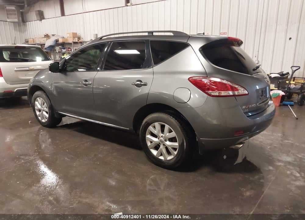 2014 NISSAN MURANO SL VIN: JN8AZ1MW4EW529166