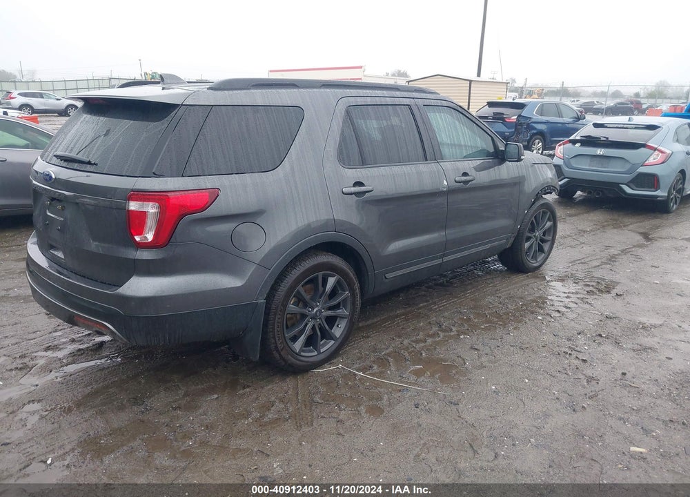 2017 FORD EXPLORER XLT VIN: 1FM5K7D80HGE18758