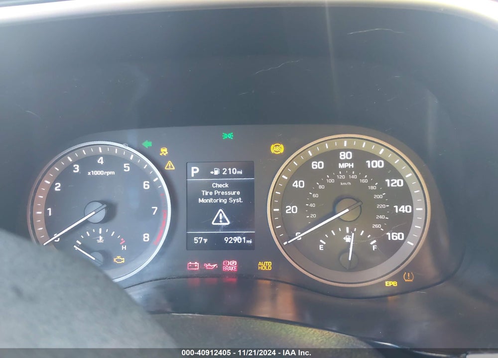 2020 HYUNDAI TUCSON SE VIN: KM8J23A47LU240270