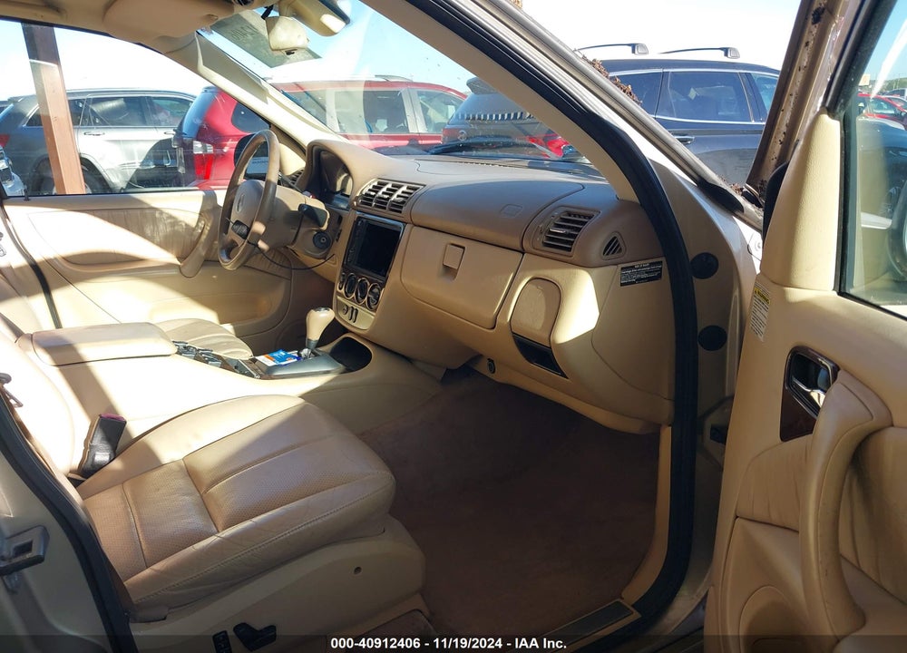 2001 MERCEDES-BENZ ML 320 VIN: 4JGAB54E51A275016