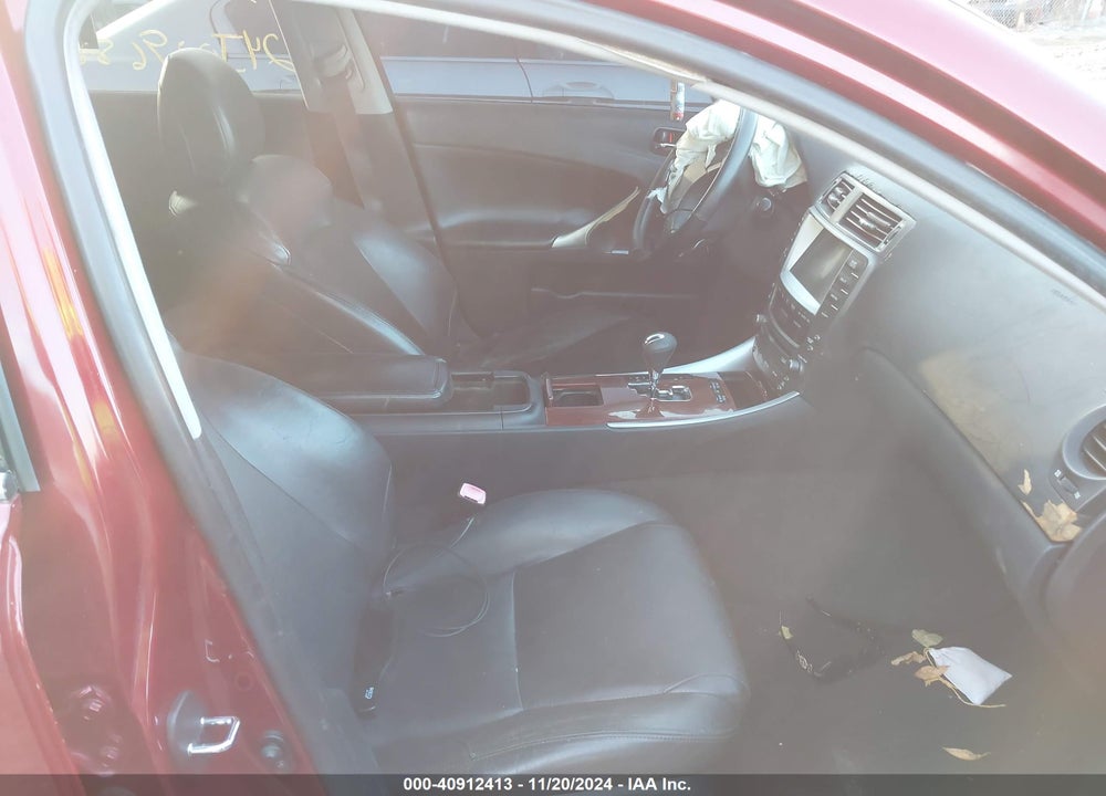 2007 LEXUS IS 350 VIN: JTHBE262X75014496