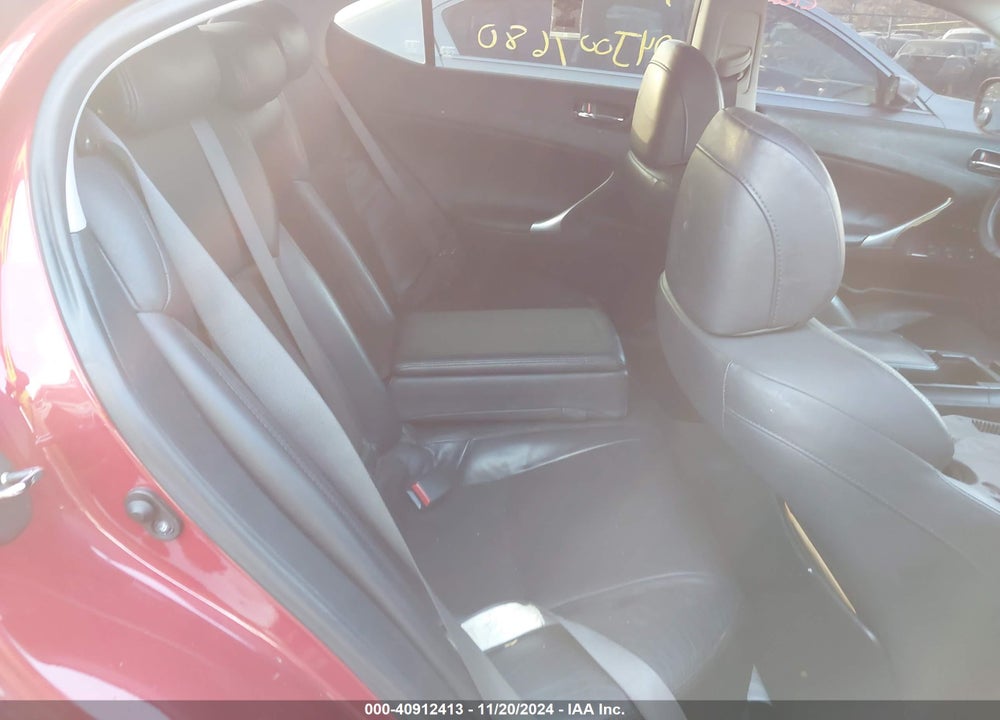 2007 LEXUS IS 350 VIN: JTHBE262X75014496