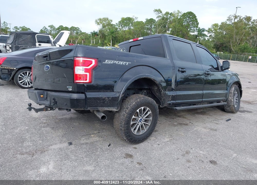 2018 FORD F-150 XLT VIN: 1FTEW1CP2JKF99296