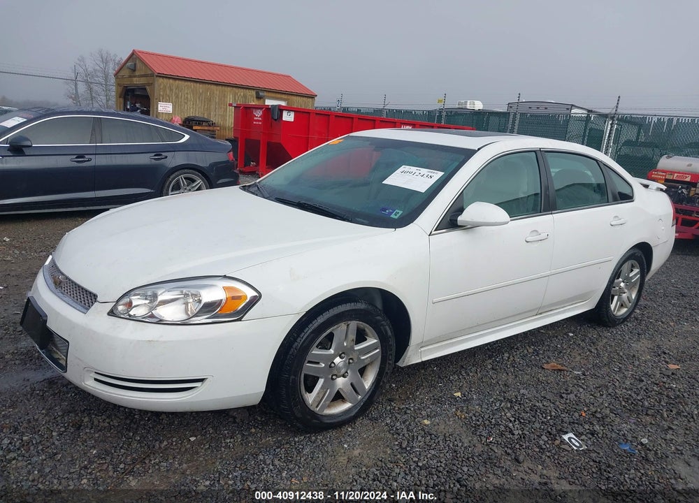2012 CHEVROLET IMPALA LT VIN: 2G1WG5E33C1242711