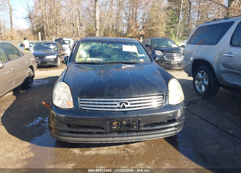 2004 INFINITI G35X VIN: JNKCV51F74M703493