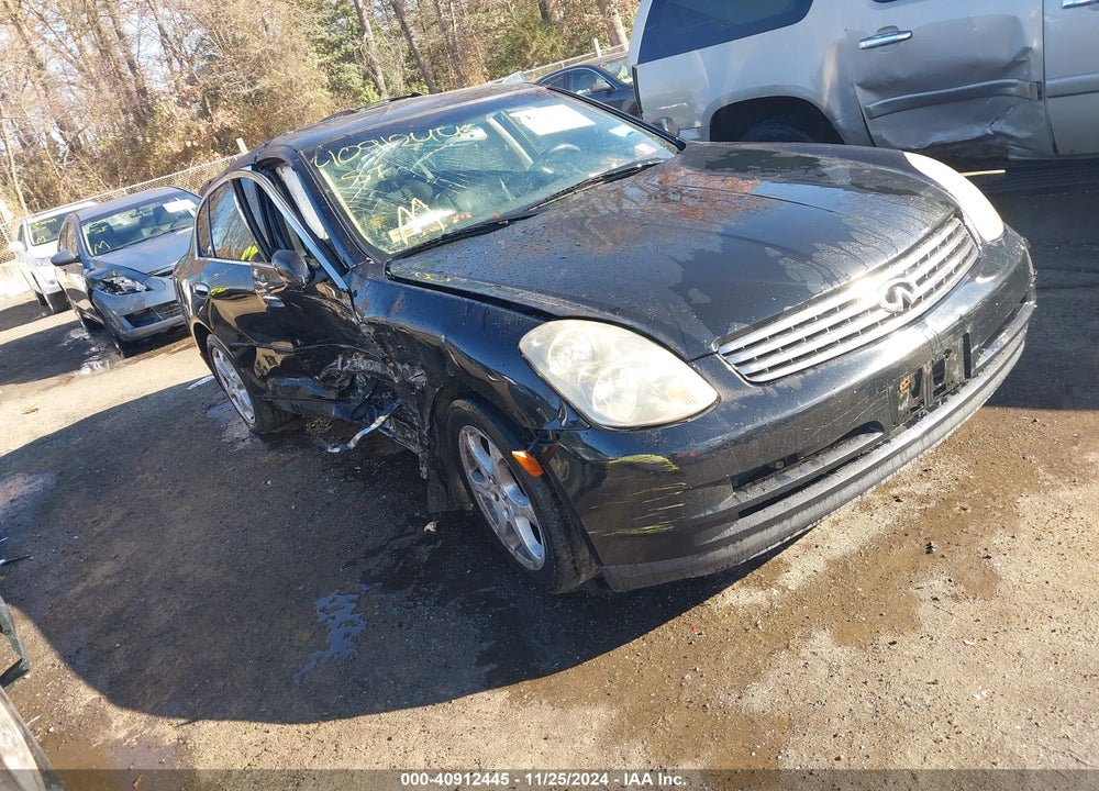 2004 INFINITI G35X VIN: JNKCV51F74M703493