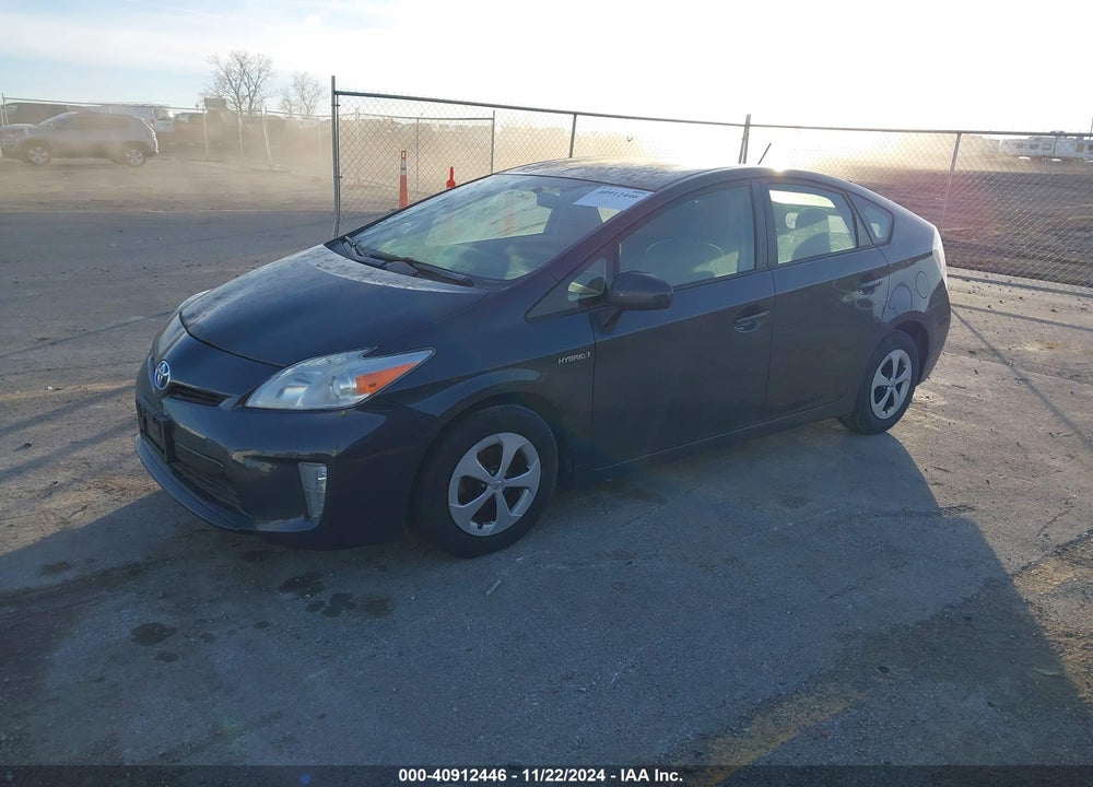 2013 TOYOTA PRIUS TWO VIN: JTDKN3DU1D1643353